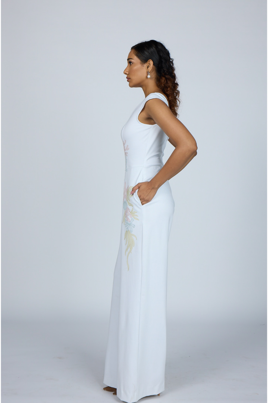 SQUARE NECK JUMPSUIT