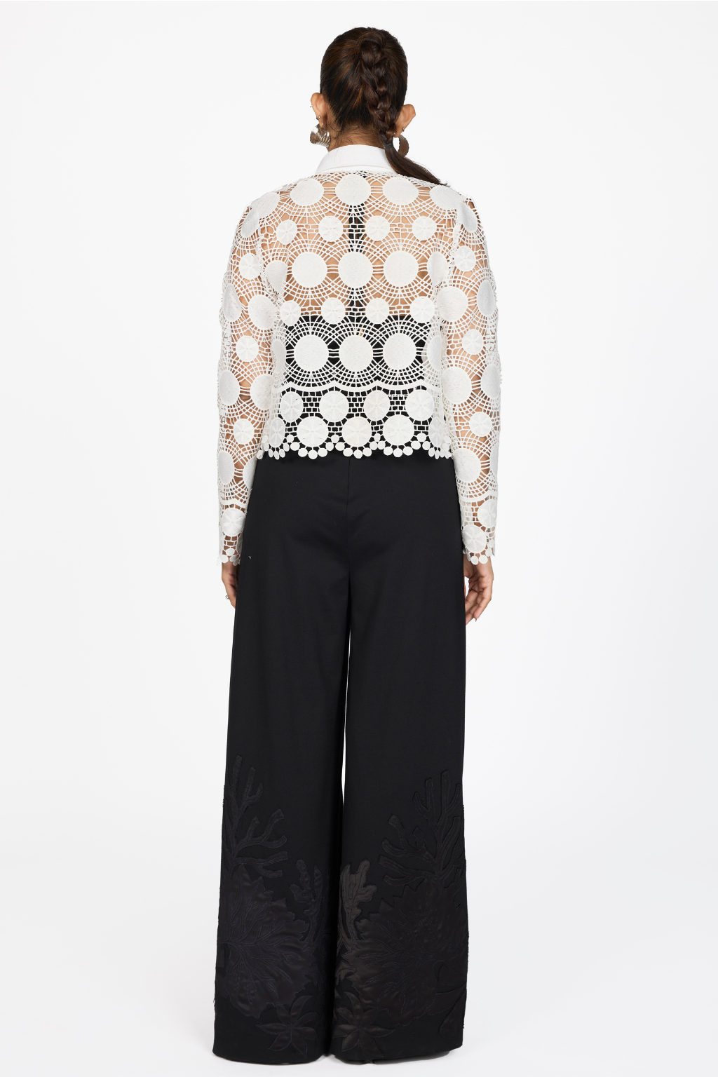 SHEER LACE JACKET