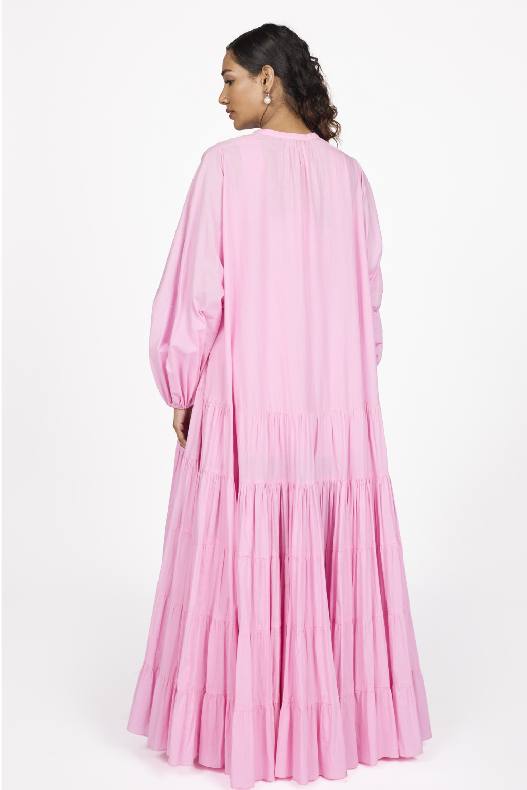 BOHO PINK MAXI DRESS