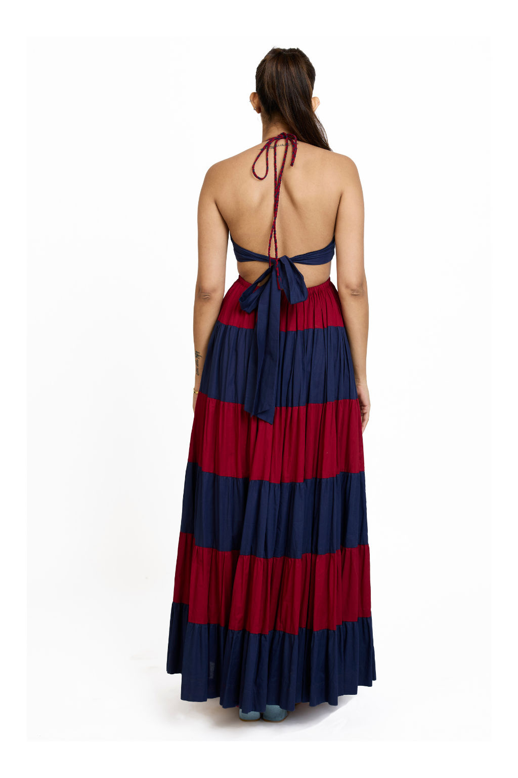 HALTER NECK MAXI DRESS