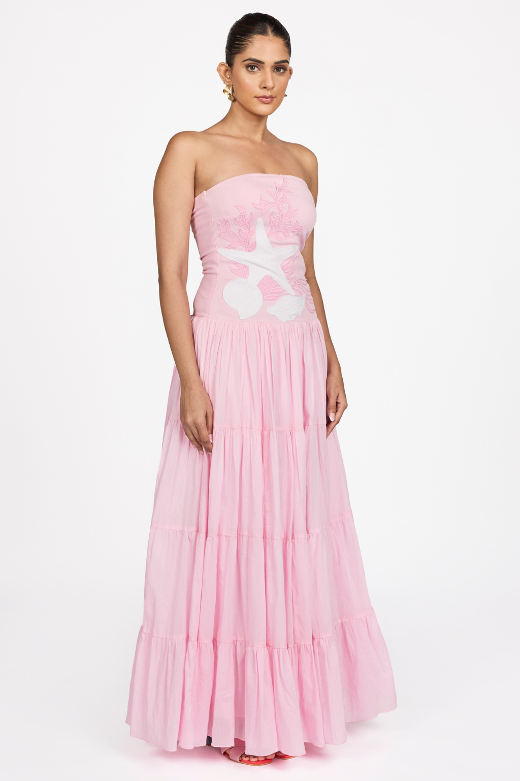 STRAPLESS MAXI DRESS