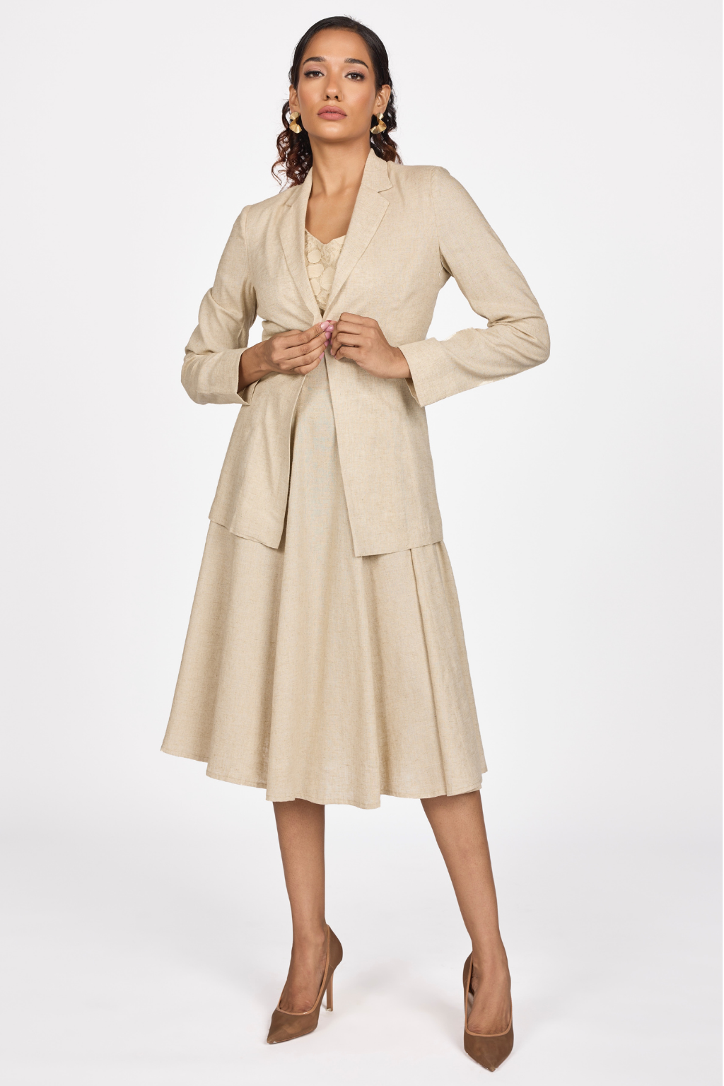 ONE BUTTON JACKET