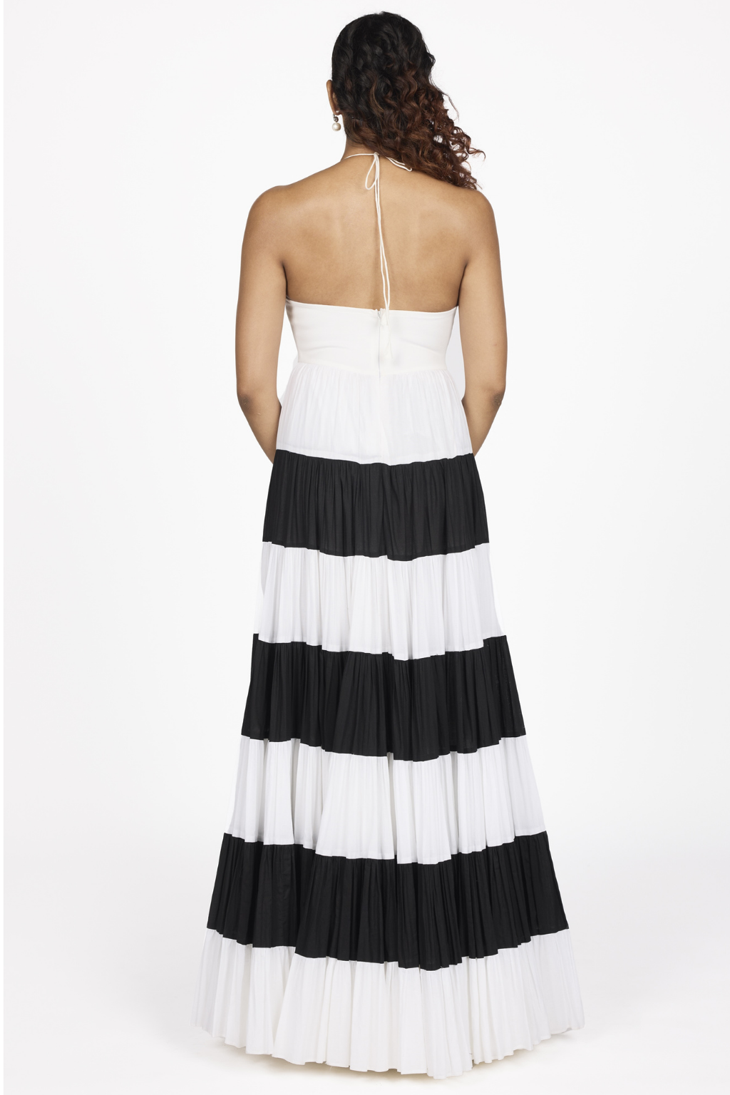 SHELL EMBELLISHED GOWN