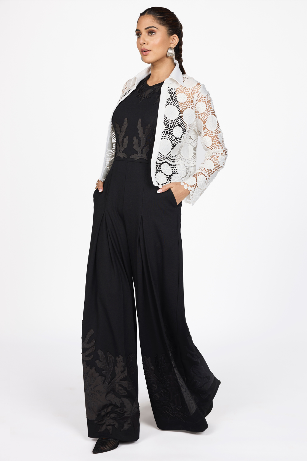 SHEER LACE JACKET