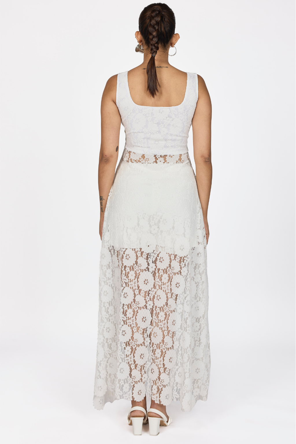 LACE  MAXI DRESS
