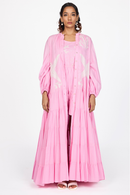 BOHO PINK MAXI DRESS