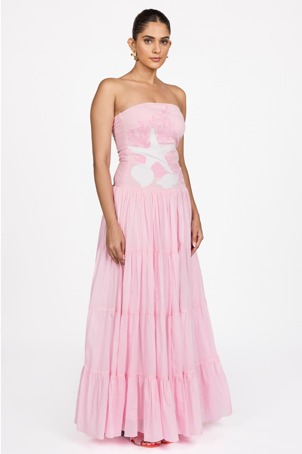STRAPLESS MAXI DRESS