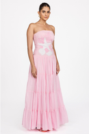 STRAPLESS MAXI DRESS