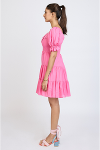 FLARED MINI DRESS