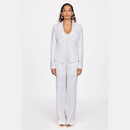 WHITE EMBROIDERED JACKET
