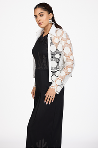 SHEER LACE JACKET
