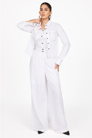 CROPPED SHIRT JACKET