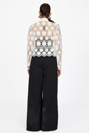SHEER LACE JACKET