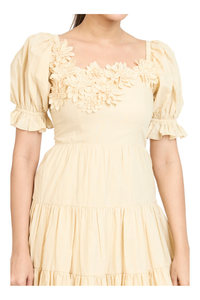 FLARED MINI DRESS