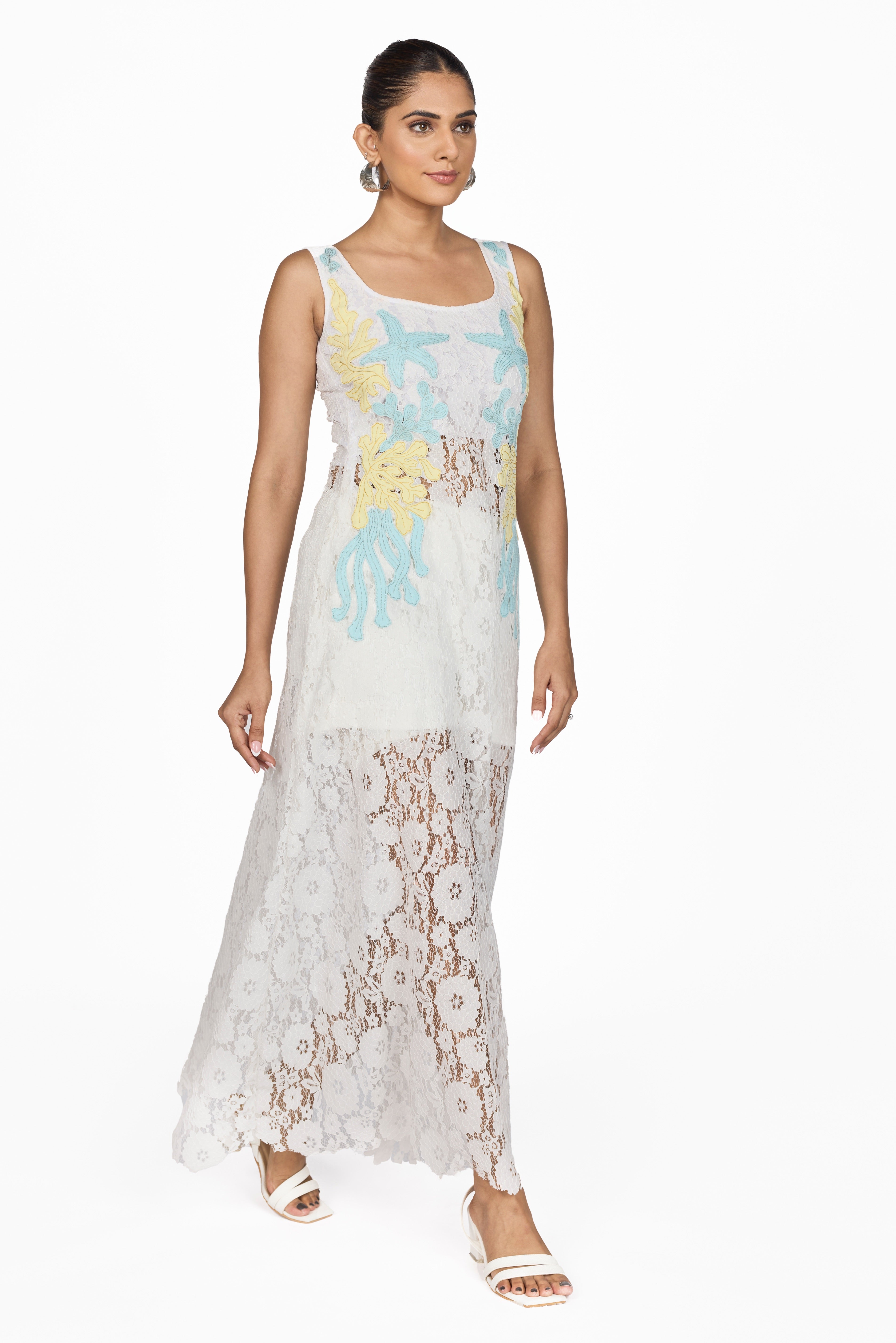 LACE MAXI DRESS
