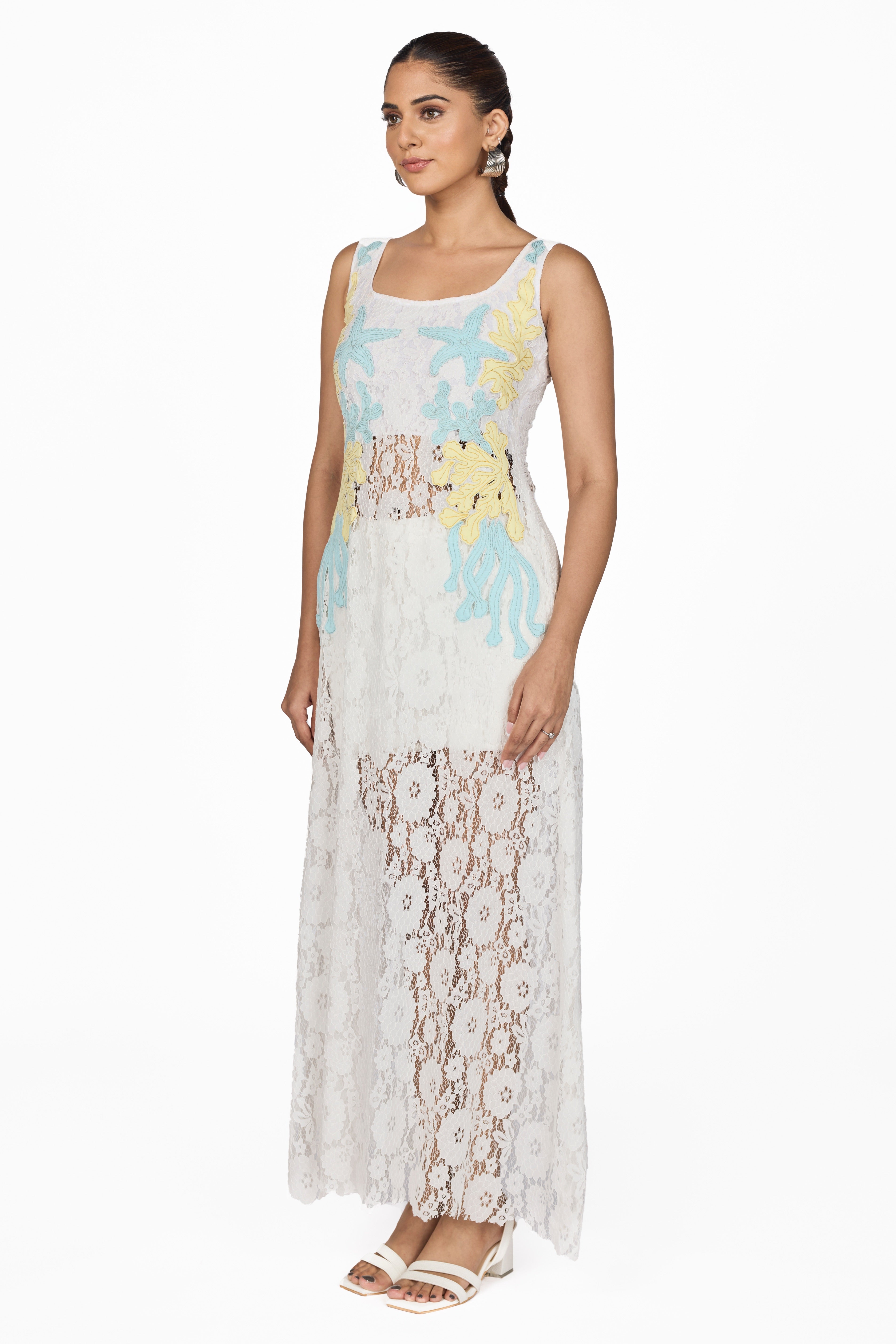 LACE MAXI DRESS