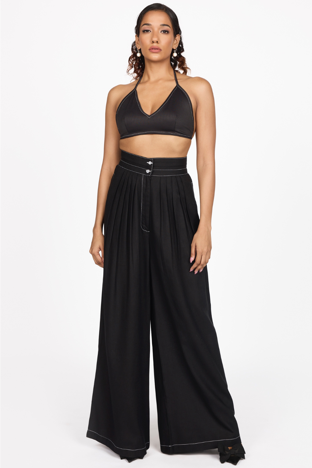 HALTER  NECK TOP