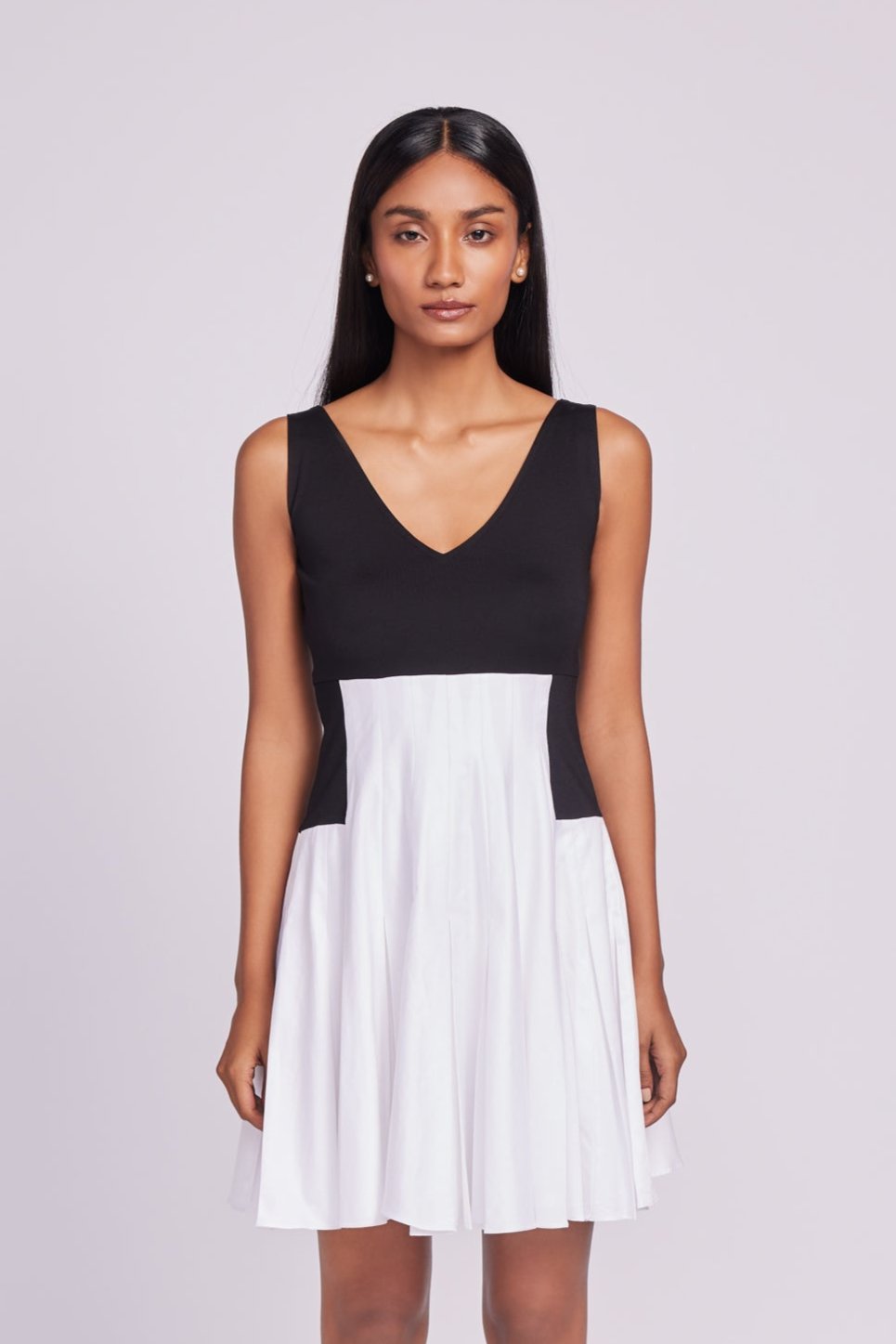 MONOTONE SHORT DRESS