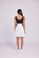 MONOTONE SHORT DRESS