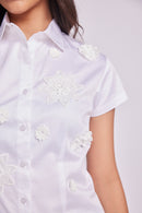 FLORAL PATCH SHIRT