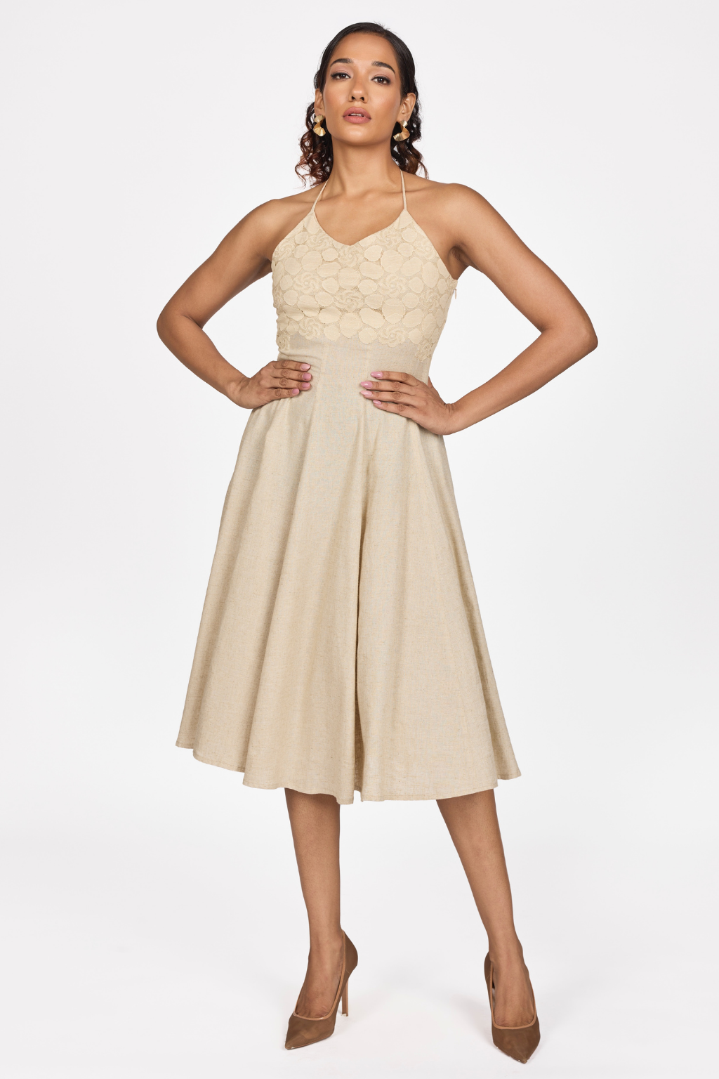 HALTER NECK DRESS