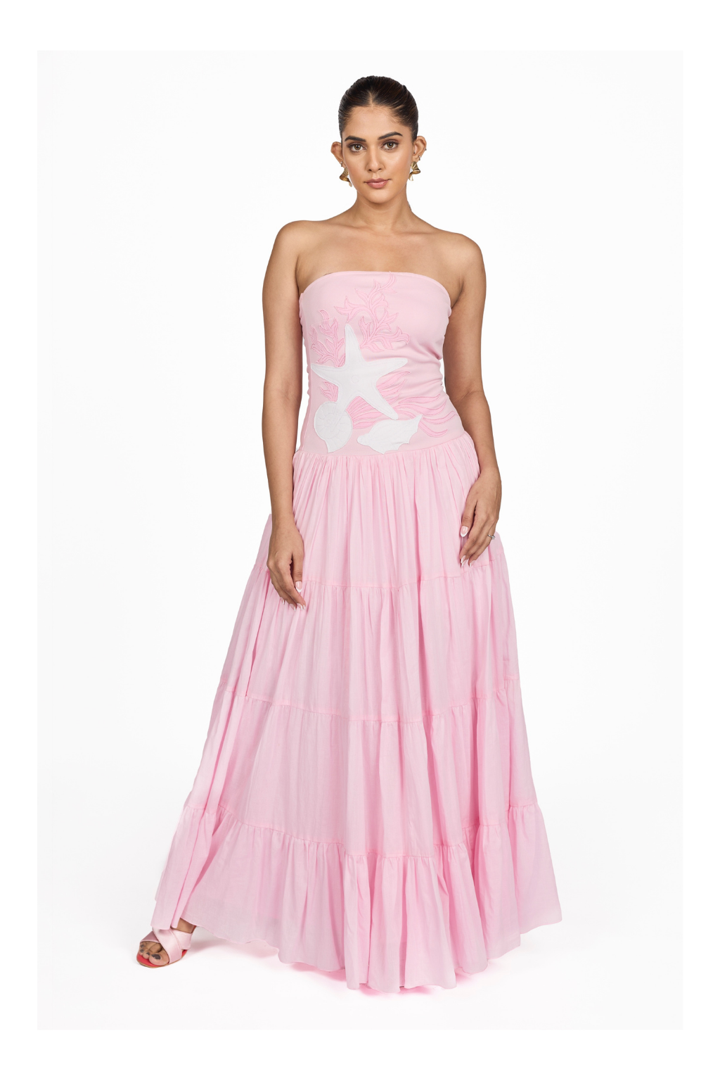 STRAPLESS MAXI DRESS
