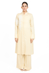 CO-ORD SET WITH CORAL MOTIFS