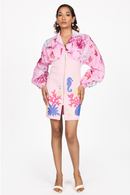 ZIP-UP MINI DRESS