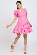 FLARED MINI DRESS