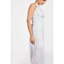 Long Embroidered halter neck Jumpsuit